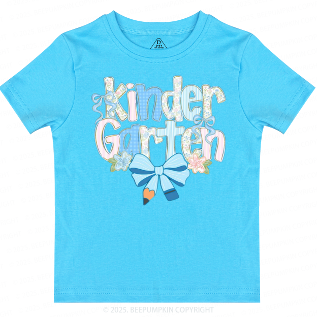 Personalized Floral Bundle Back To School Toddler&Kid's Tees Beepumpkin