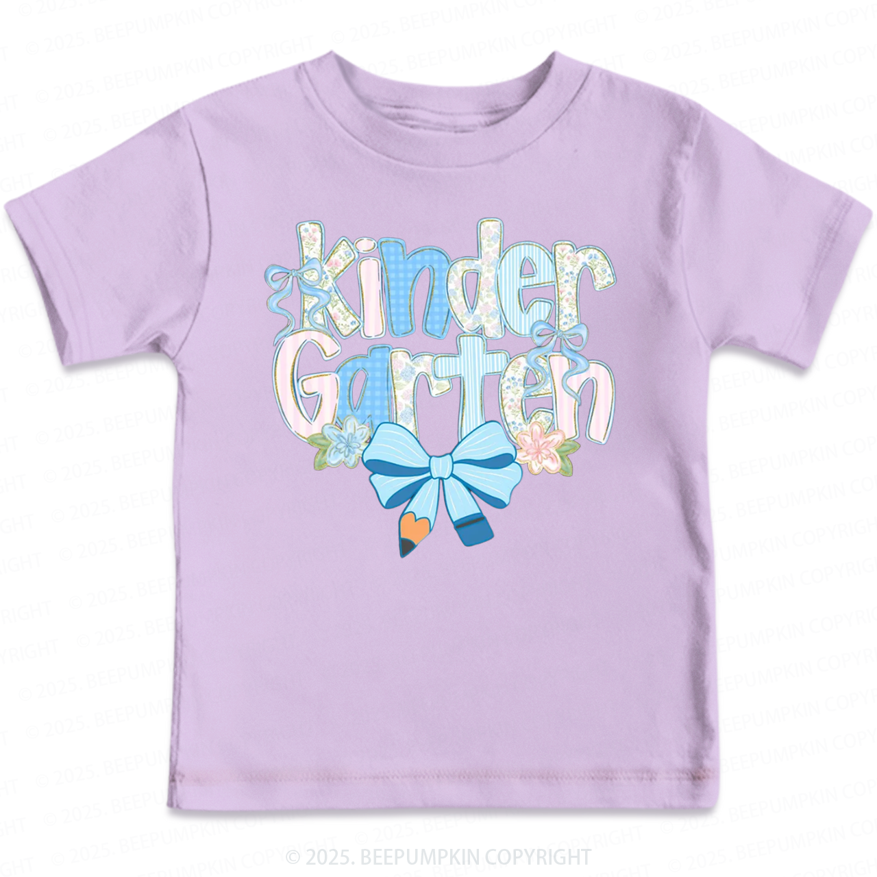 Personalized Floral Bundle Back To School Toddler&Kid's Tees Beepumpkin