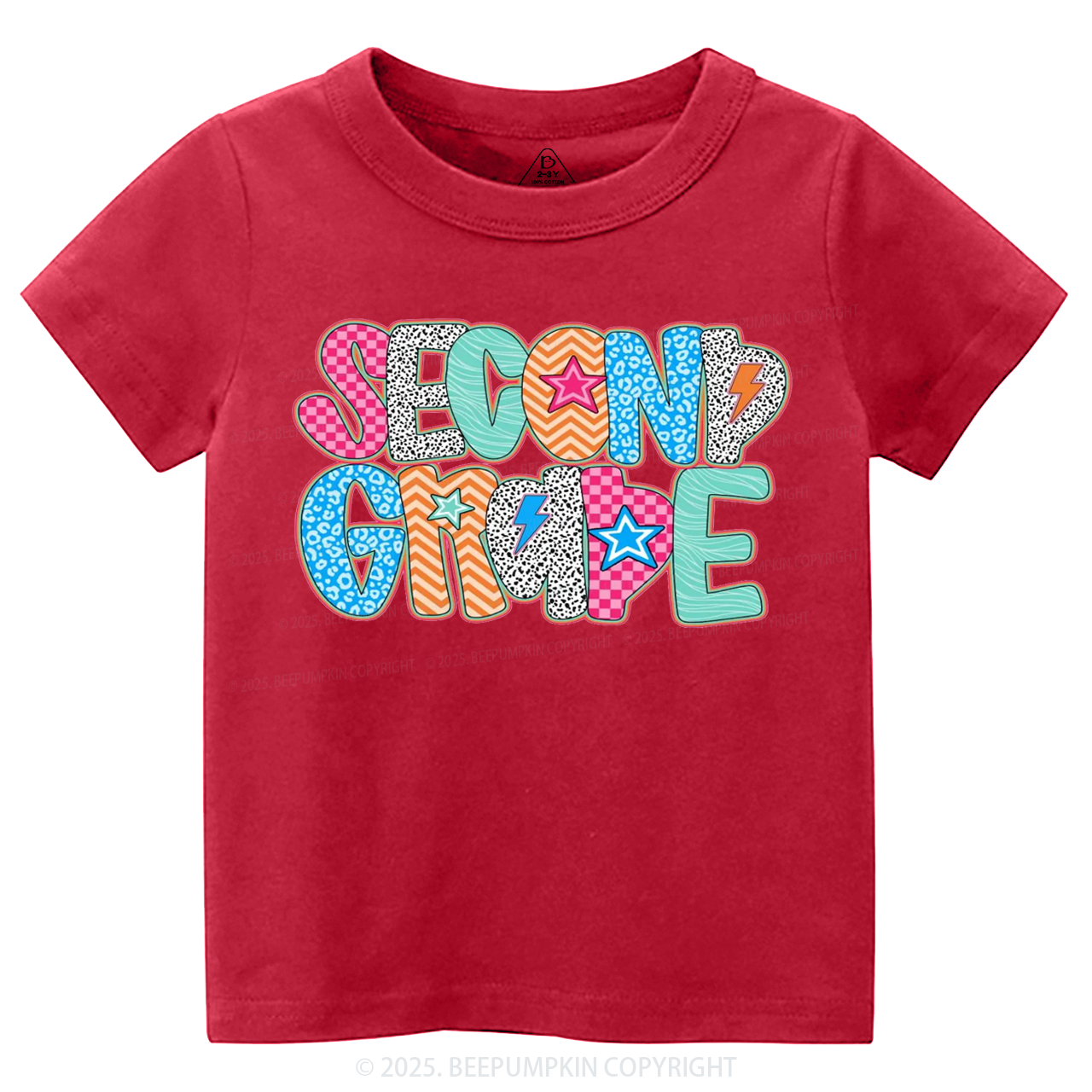 Personalized Spot Back To School Toddler&Kid's Tees Beepumpkin