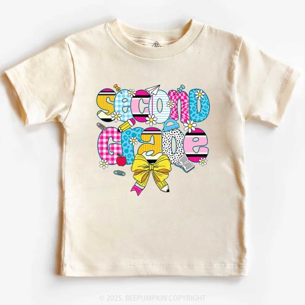 Personalized Checkered Sublimation Toddler&Kid's Tees Beepumpkin
