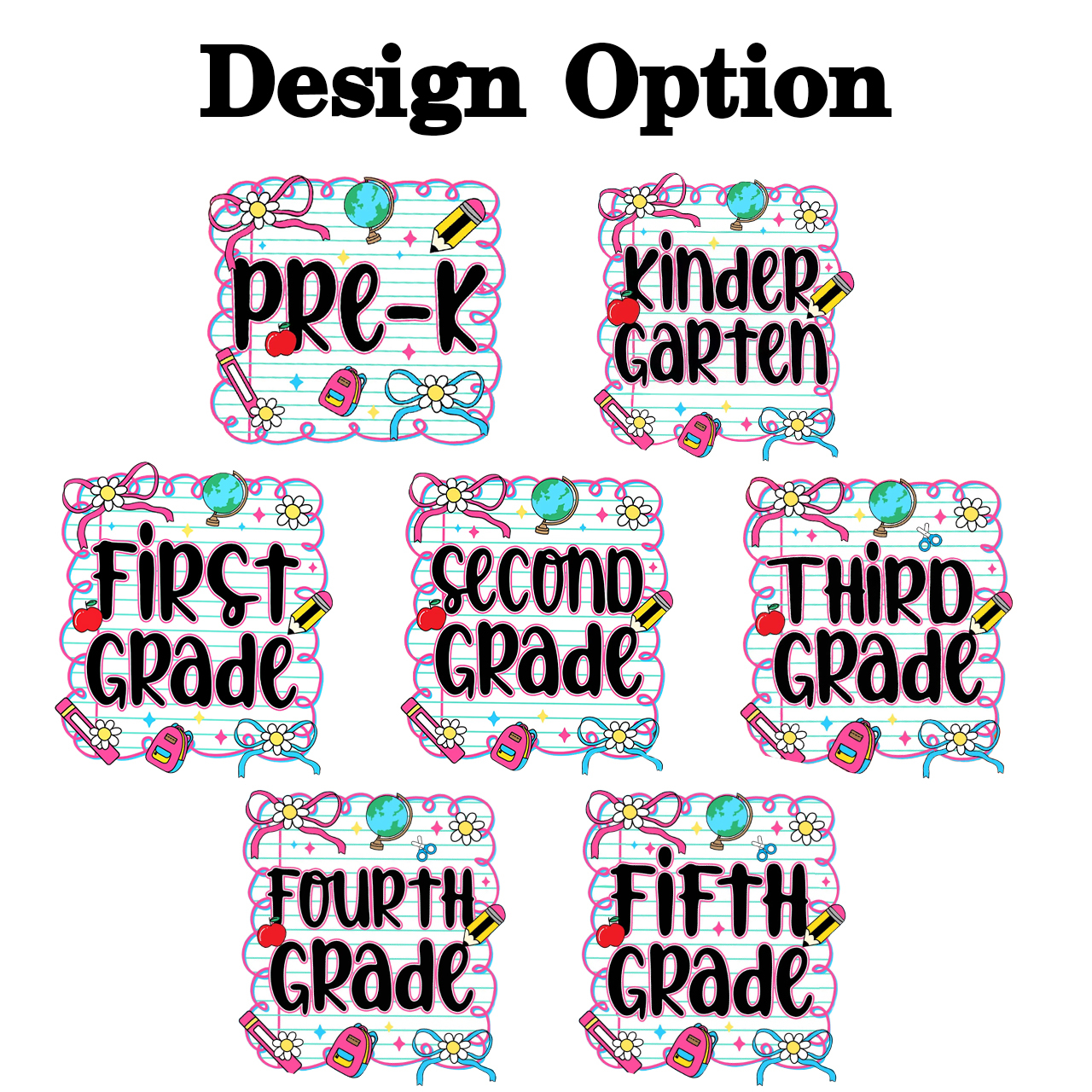 Personalized Grade Gift Package Sharing Toddler&Kid's Tees Beepumpkin