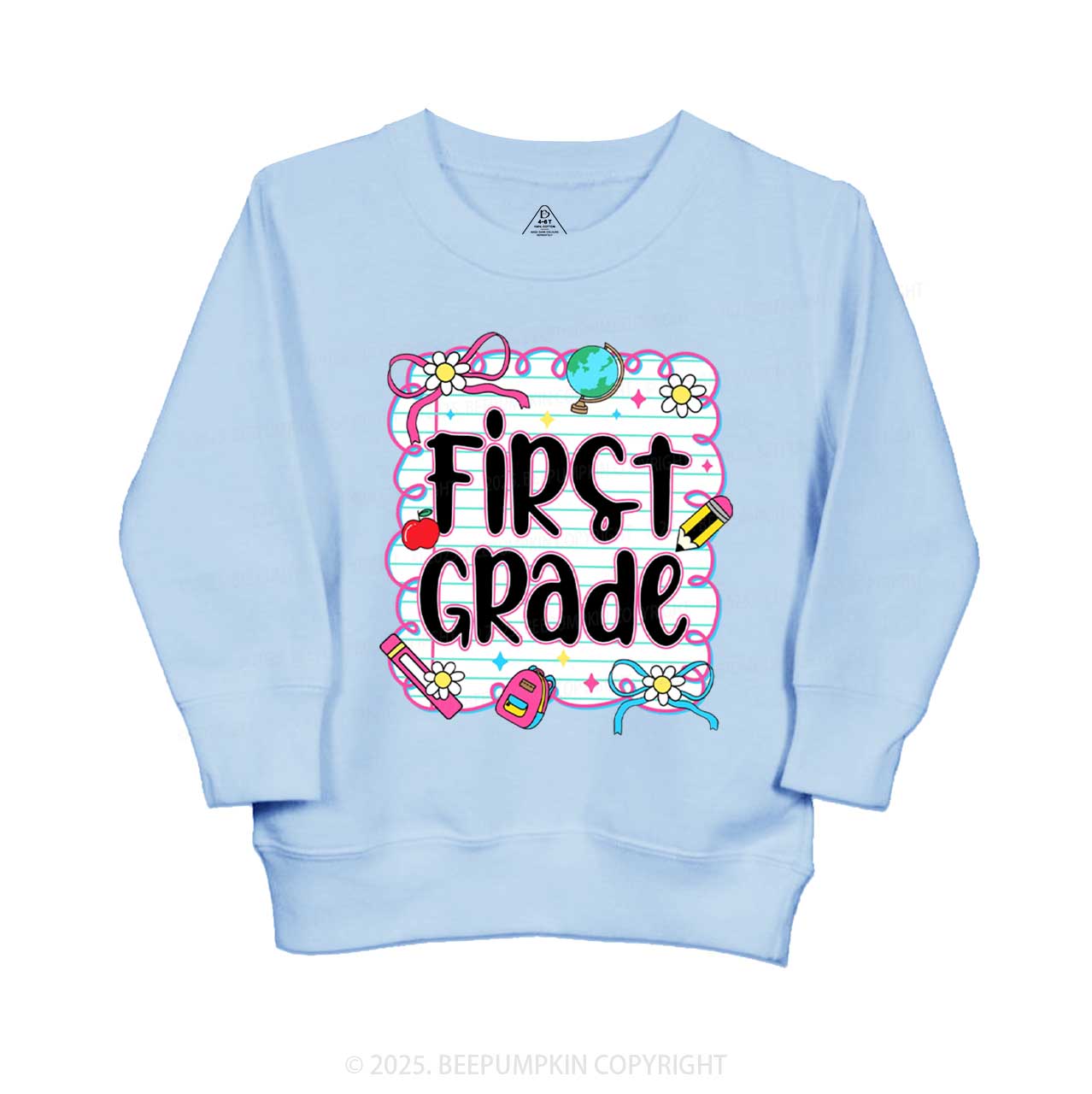 Personalized Grade Gift Package Sharing Kid's Sweatshirt