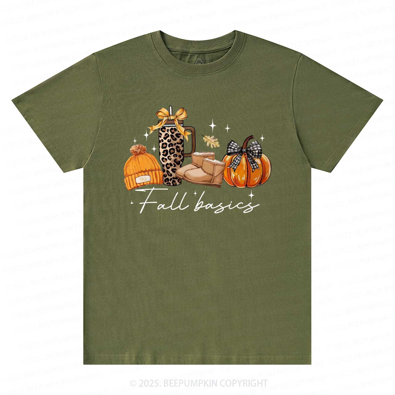  Fall Pumpkin Bow T-Shirts Beepumpkin 