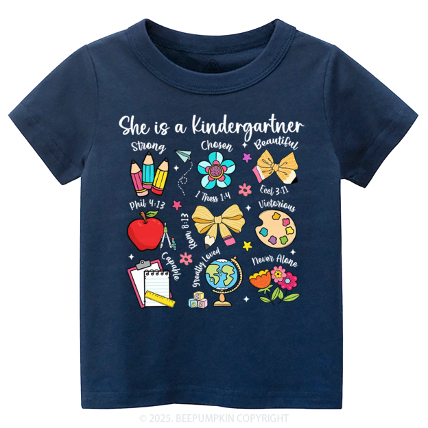 Personalized Bright & Brilliant Grader Toddler&Kid's Tees Beepumpkin
