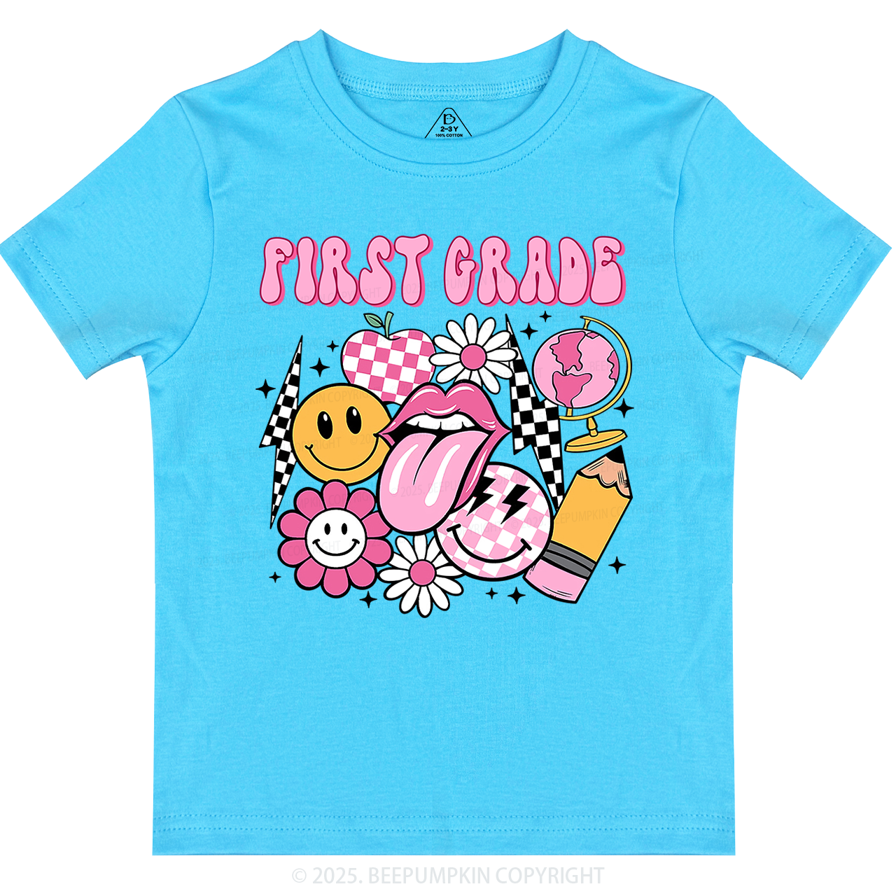 Personalized Hello Grade Toddler&Kids Tees 