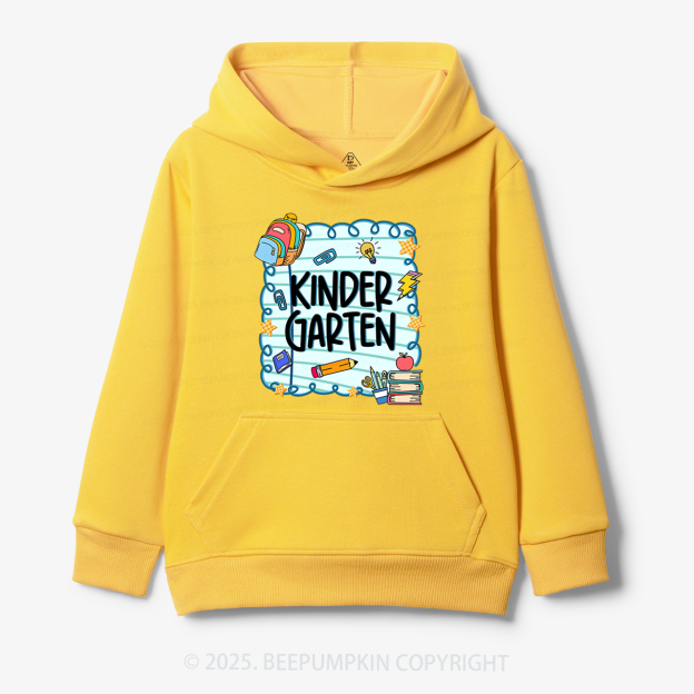 Personalized School Essentials Series Kid's Hoodies Beepumpkin