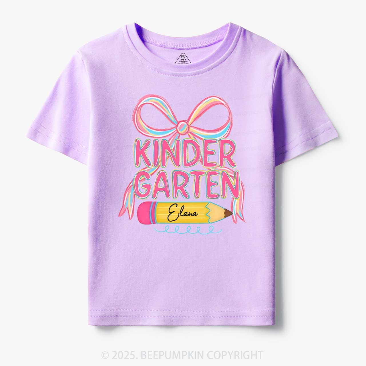 Personalized School Days Toddler&Kid's Tees Beepumpkin