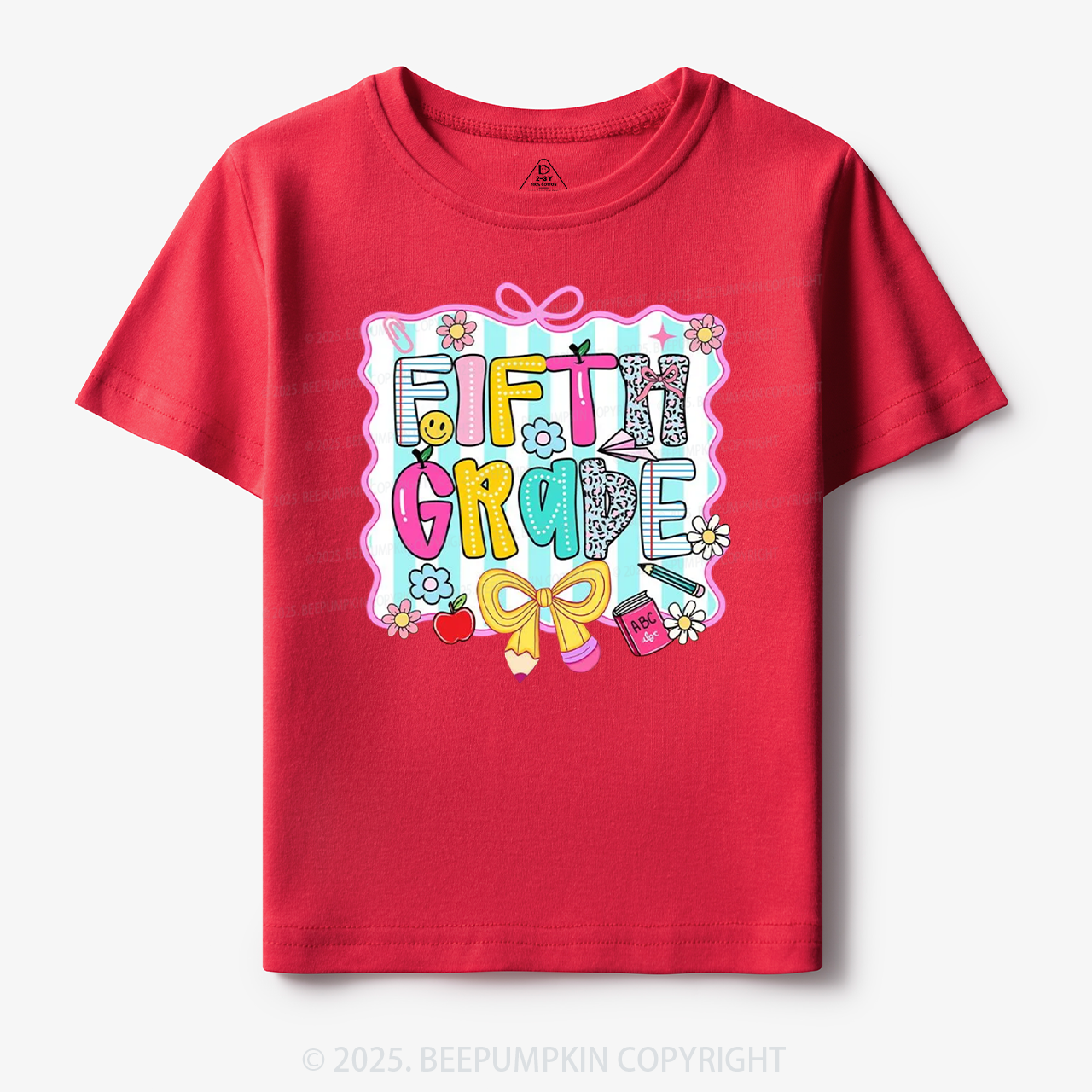 Happy School Vibes Toddler&Kid's Tees Beepumpkin