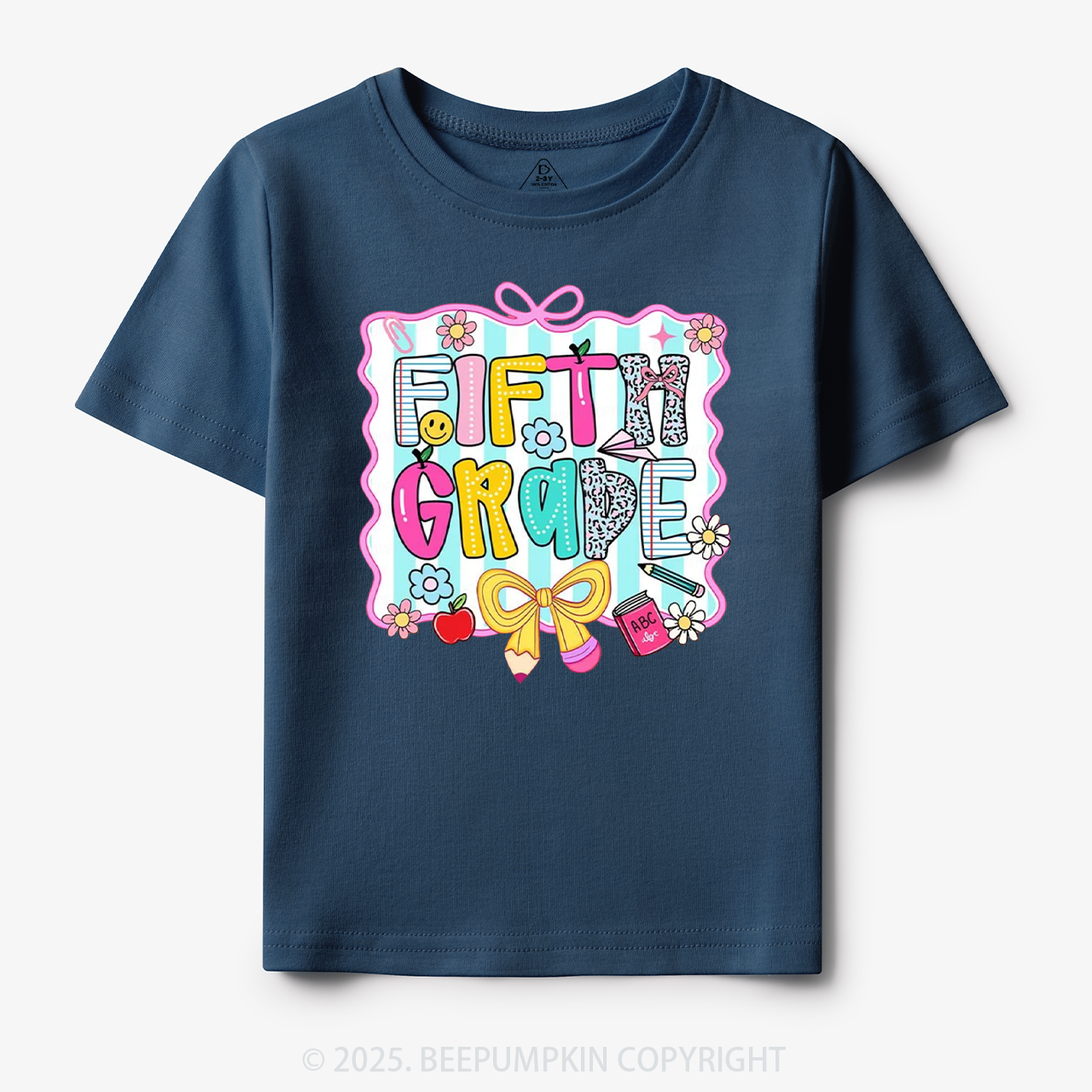 Happy School Vibes Toddler&Kid's Tees Beepumpkin