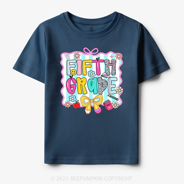 Happy School Vibes Toddler&Kid's Tees Beepumpkin