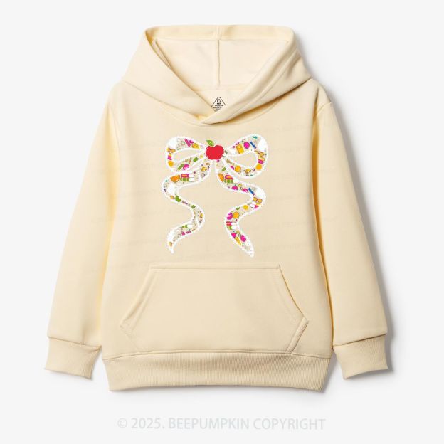 Learning Ribbon Kid's Hoodies Beepumpkin