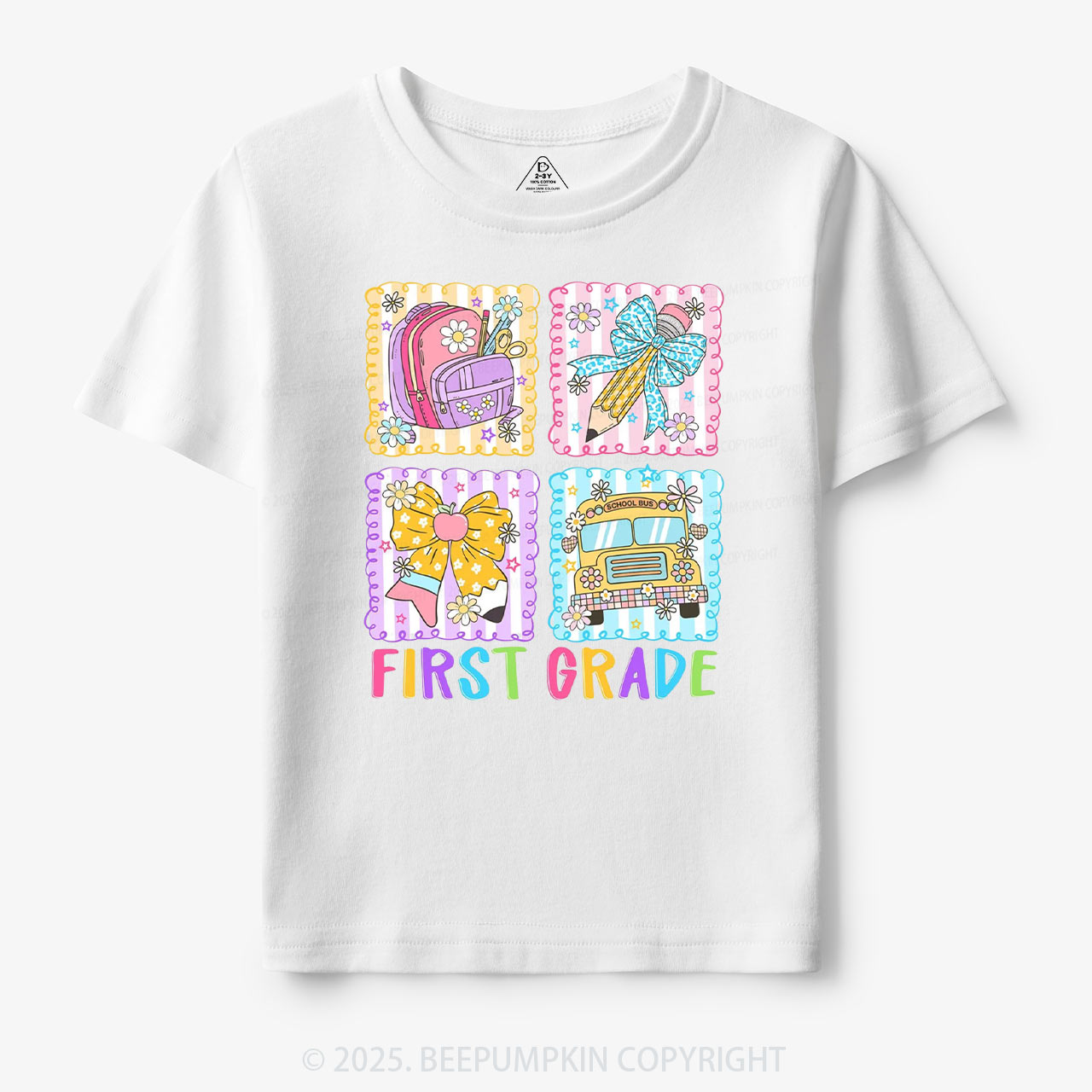 Learning Squares Toddler&Kid's Tees Beepumpkin