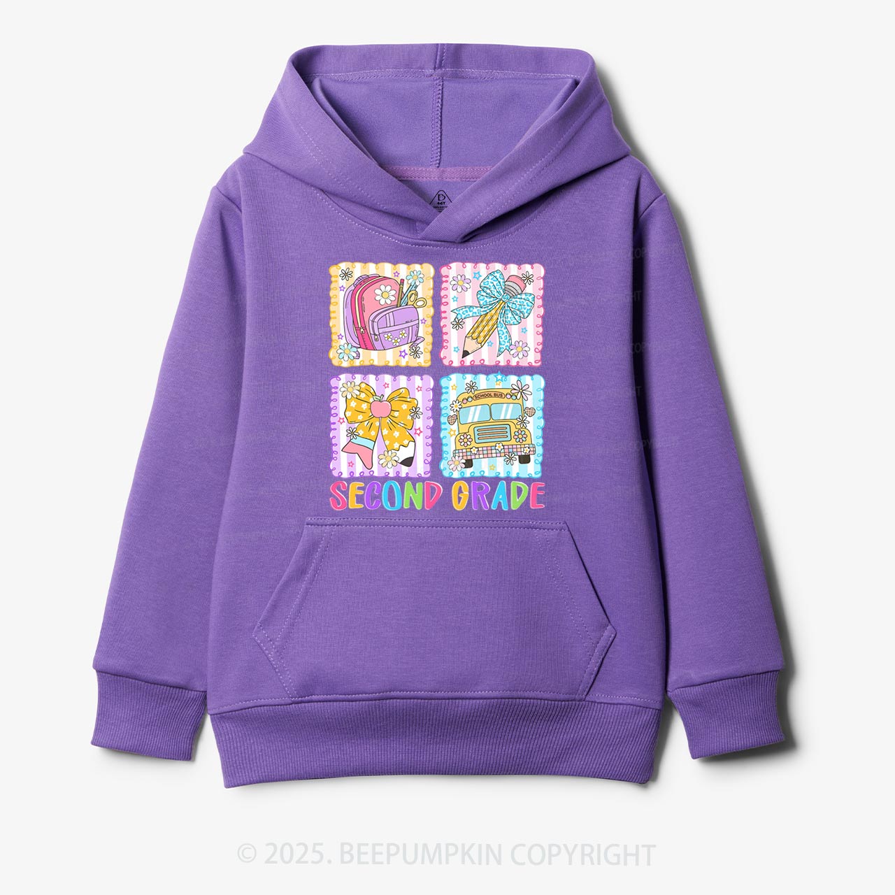 Learning Squares Kid's Hoodies Beepumpkin