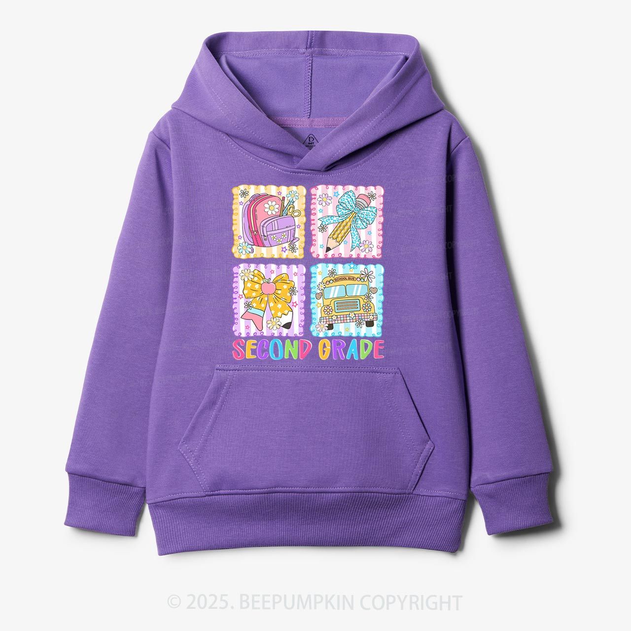 Learning Squares Kid's Hoodies Beepumpkin