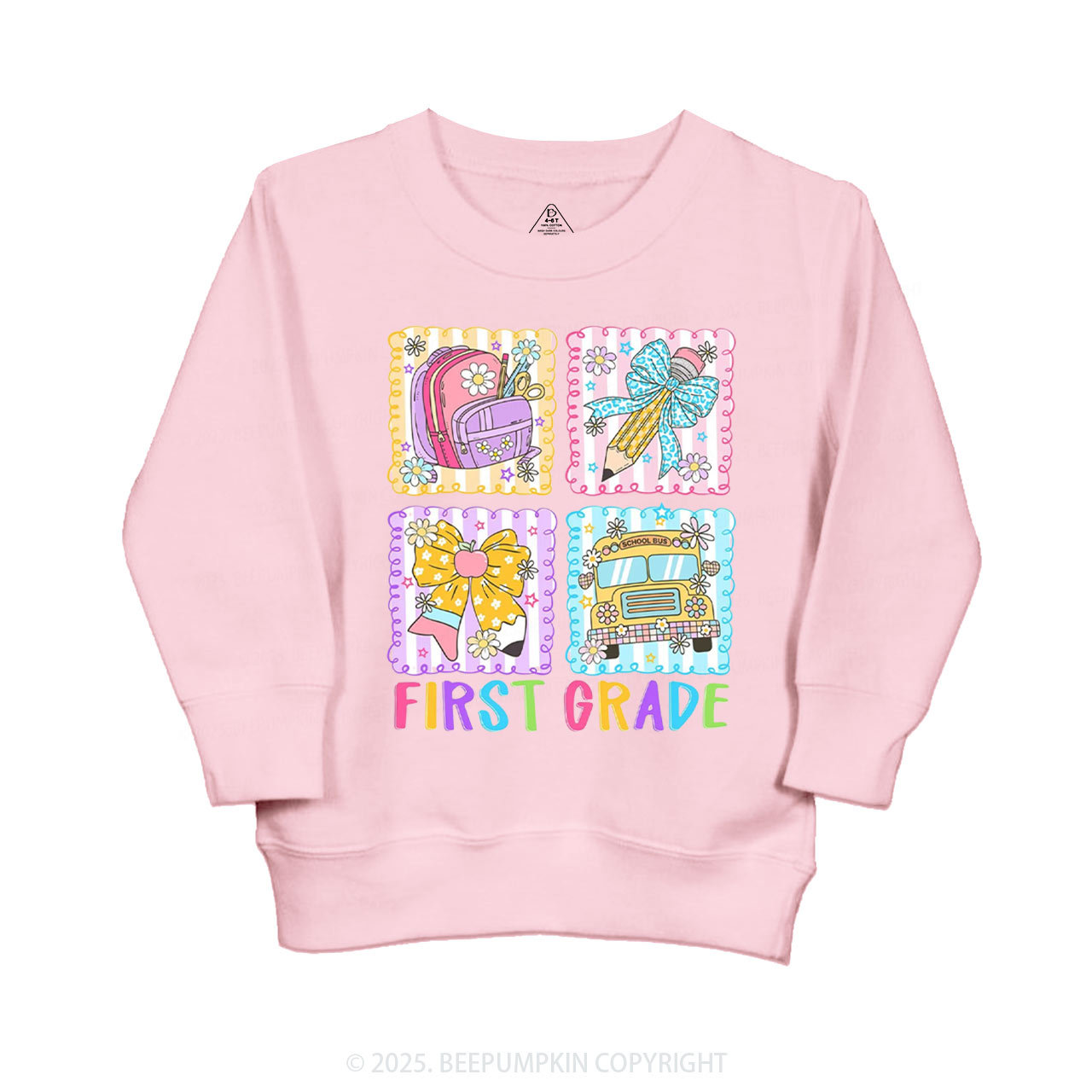 Learning Squares Kid's Sweatshirt