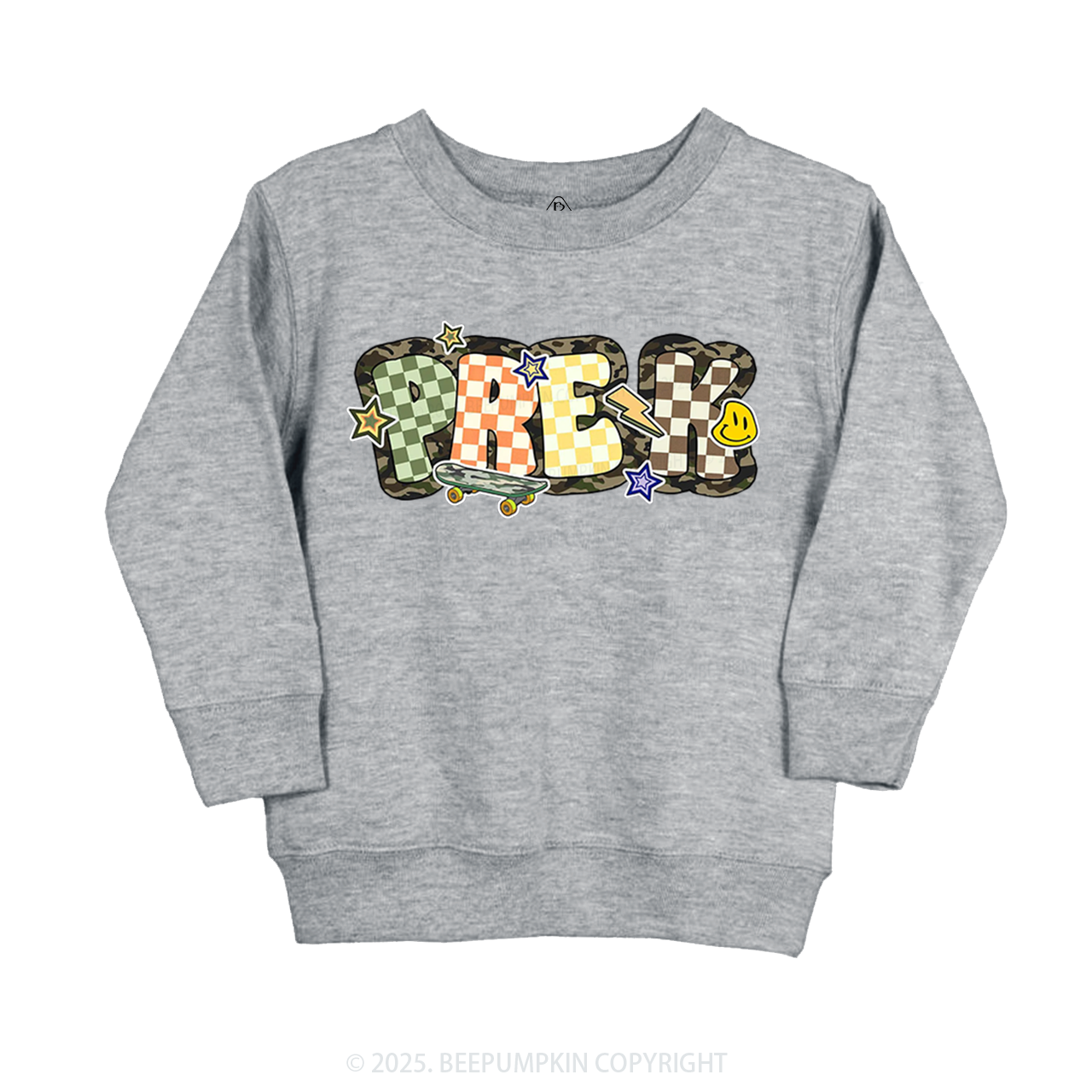 School Boy Sublimation File Kid's Sweatshirt