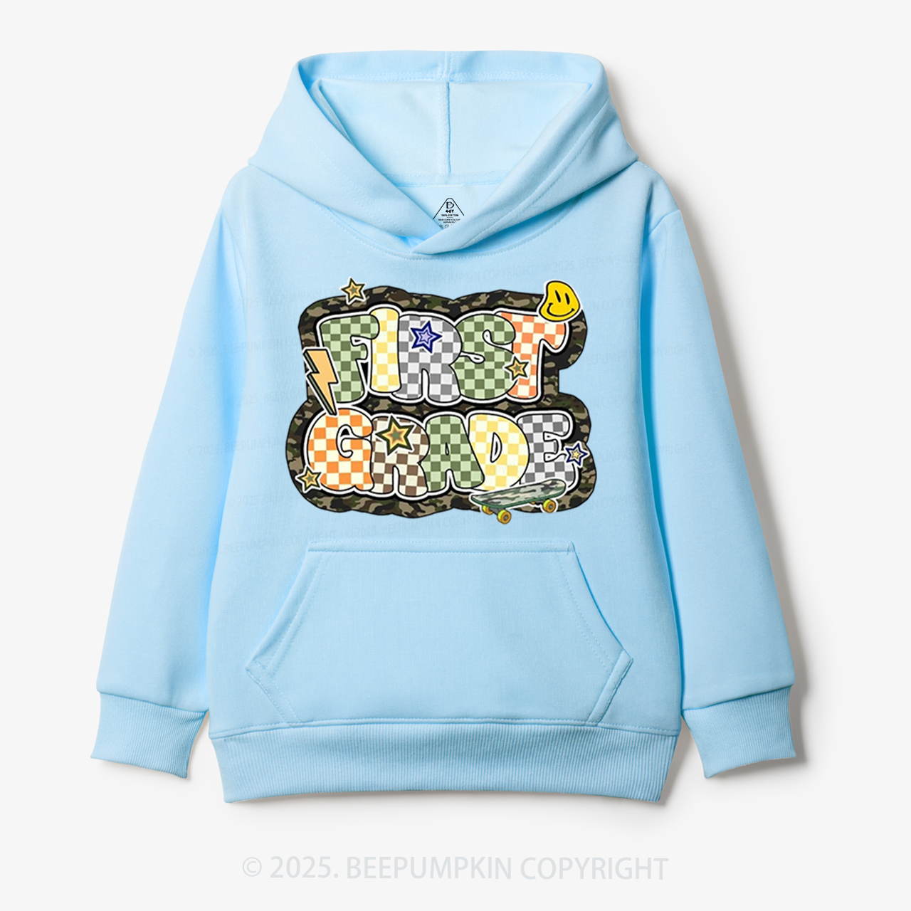 School Boy Sublimation File Kid's Hoodies Beepumpkin