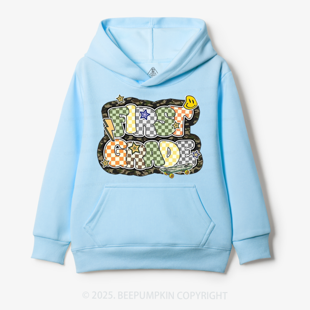 School Boy Sublimation File Kid's Hoodies Beepumpkin