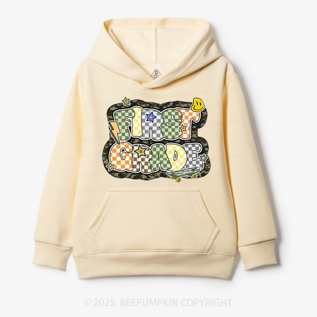 School Boy Sublimation File Kid's Hoodies Beepumpkin