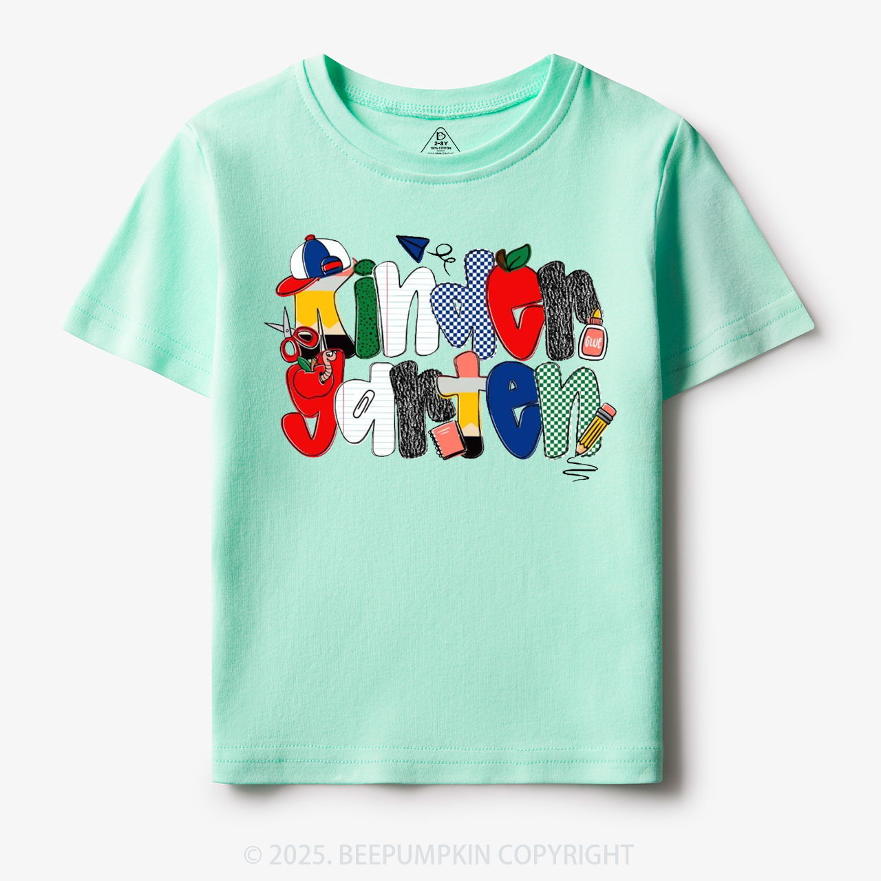 Doodle Grades Toddler&Kid's Tees Beepumpkin