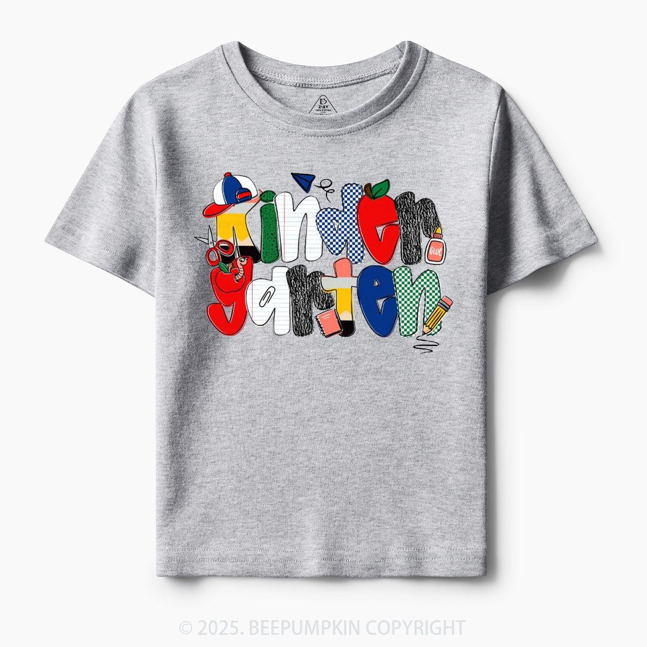 Doodle Grades Toddler&Kid's Tees Beepumpkin