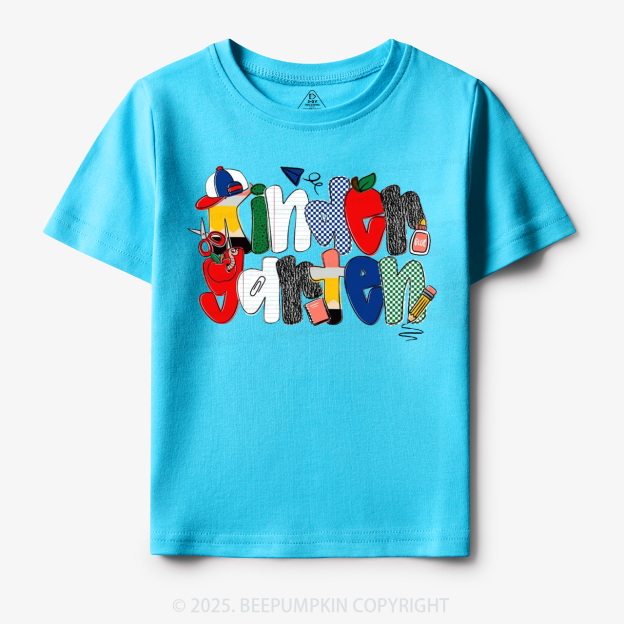 Doodle Grades Toddler&Kid's Tees Beepumpkin