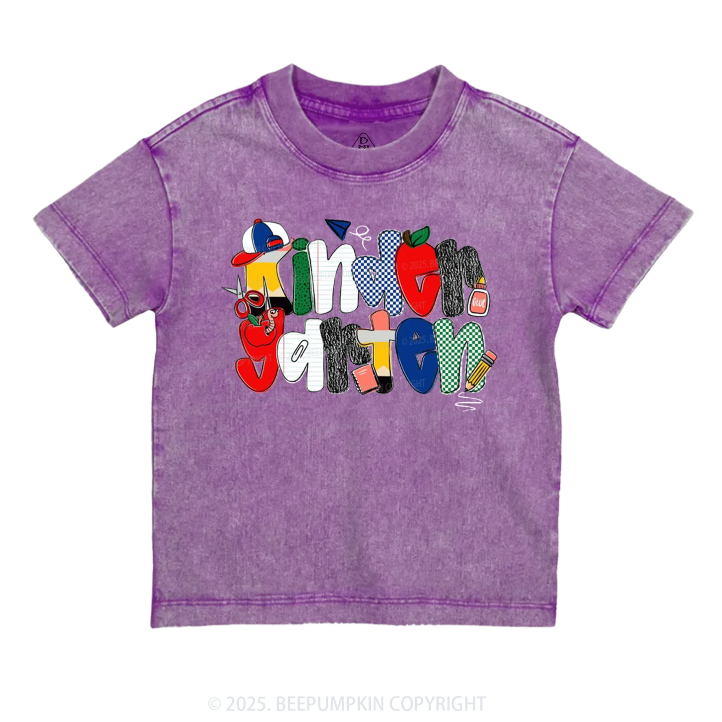 Doodle Grades Toddler&Kids Washed Tees