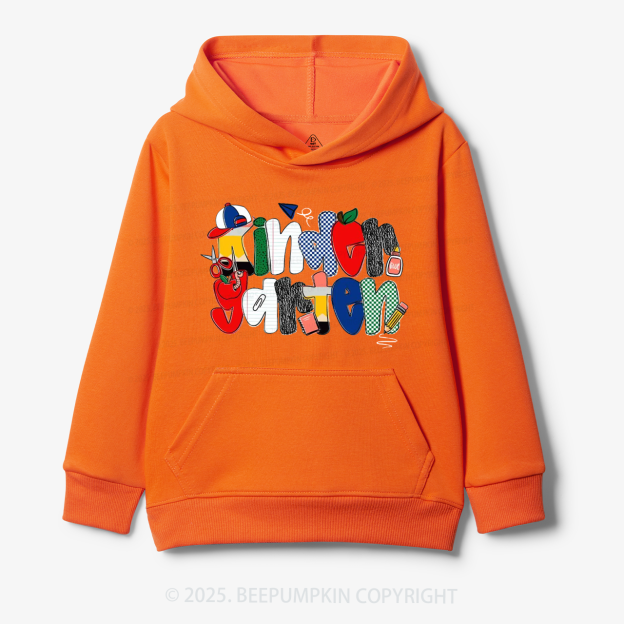 Doodle Grades Kid's Hoodies Beepumpkin