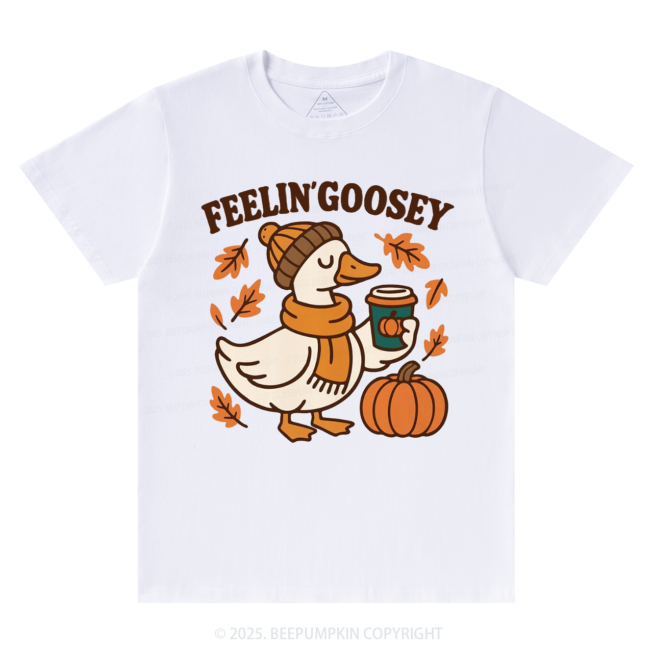Feelin Goosey Fall T-Shirts Beepumpkin 