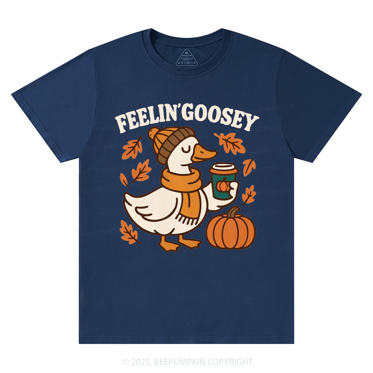 Feelin Goosey Fall T-Shirts Beepumpkin 
