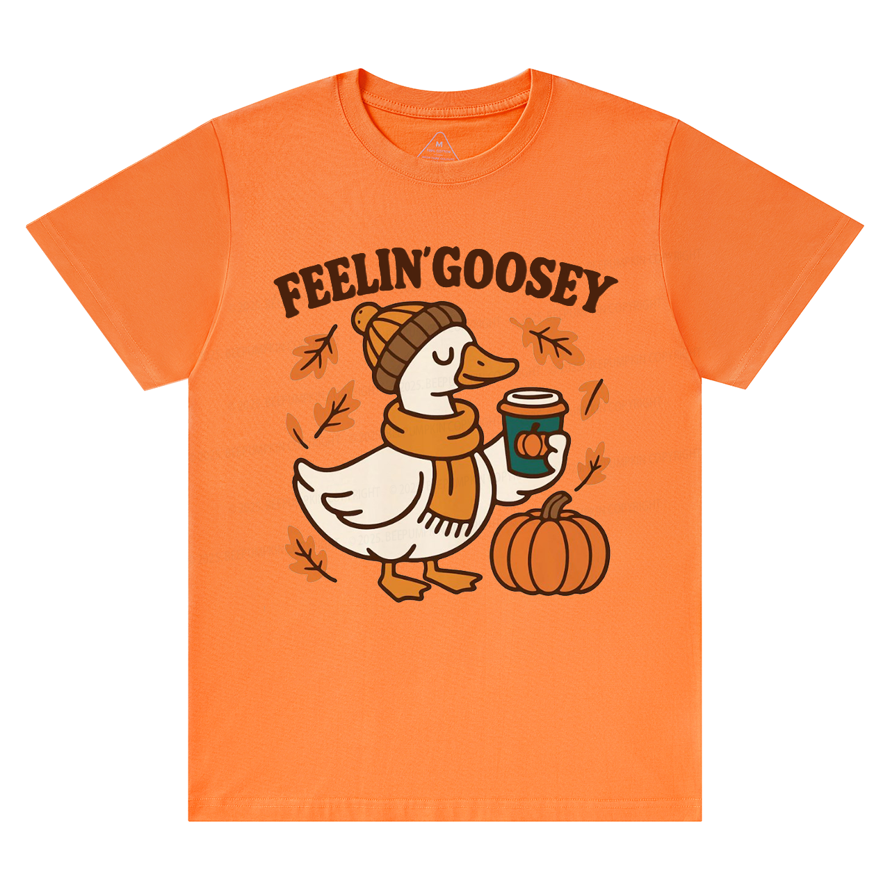 Feelin Goosey Fall T-Shirts Beepumpkin 