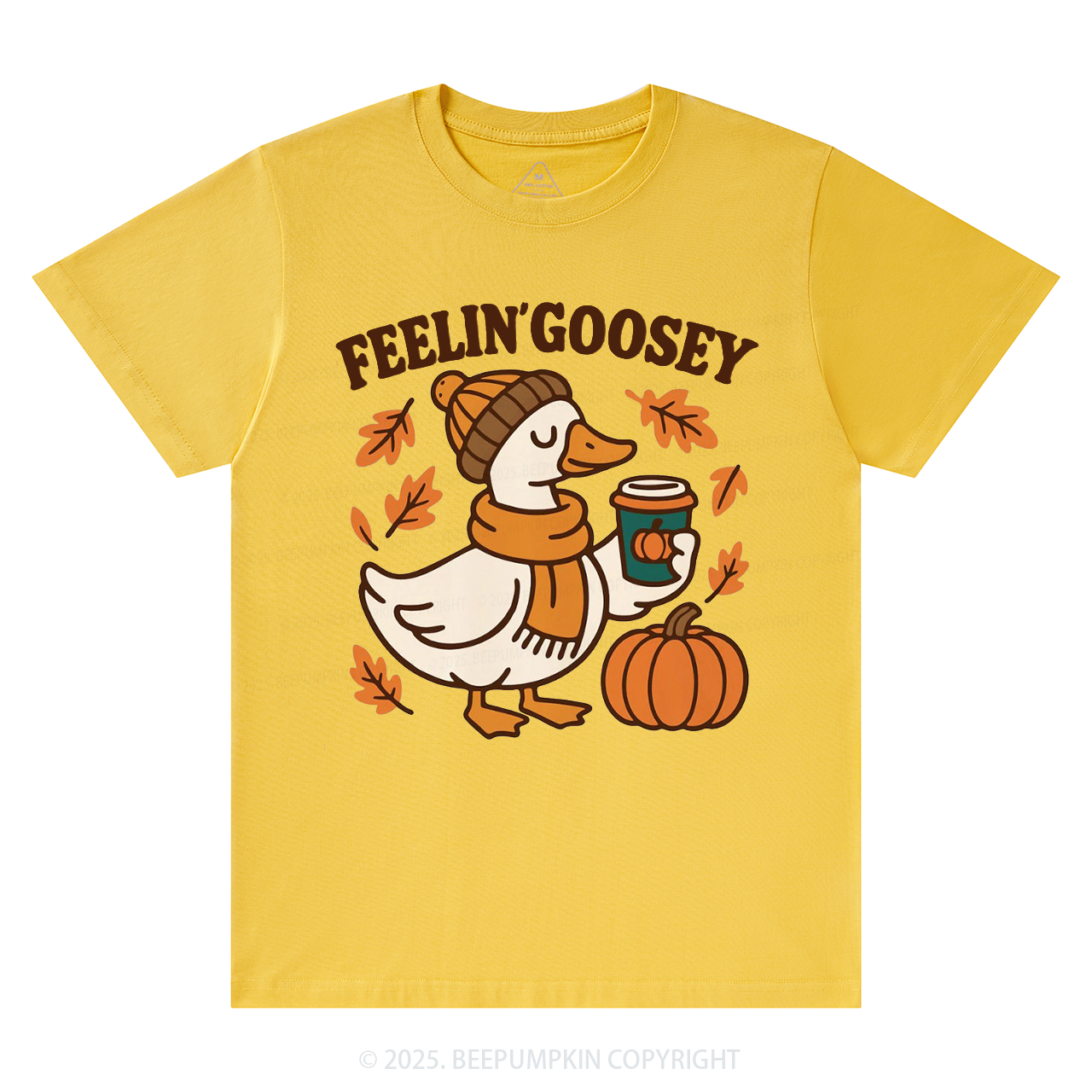 Feelin Goosey Fall T-Shirts Beepumpkin 