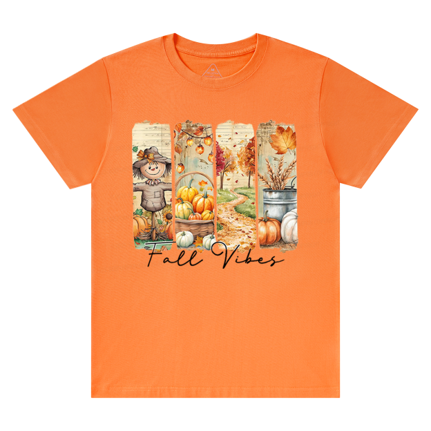 Fall Vibes Pumpkin T-Shirts Beepumpkin 