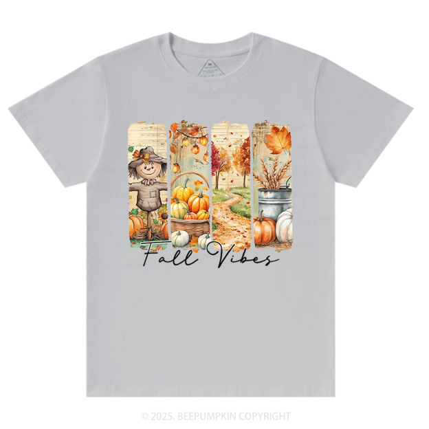 Fall Vibes Pumpkin T-Shirts Beepumpkin 