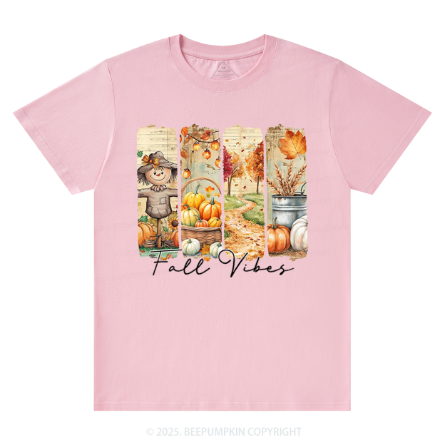 Fall Vibes Pumpkin T-Shirts Beepumpkin 