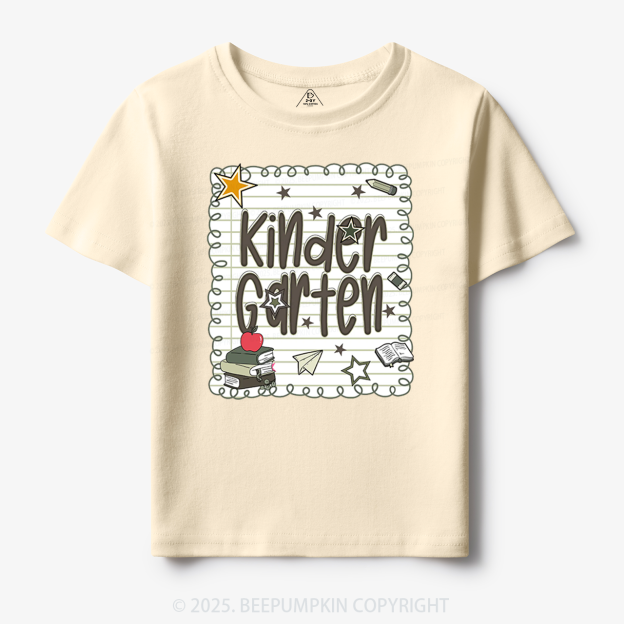 Personalized Starry School Days Toddler&Kid's Tees Beepumpkin