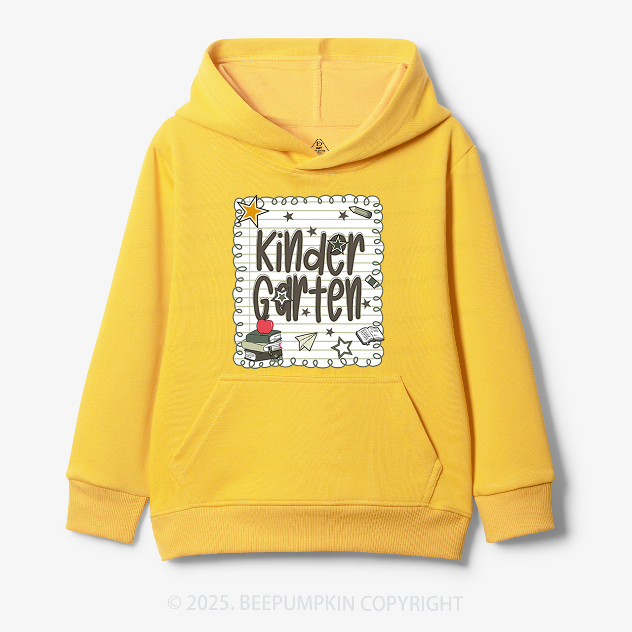 Personalized Starry School Days Kid's Hoodies Beepumpkin