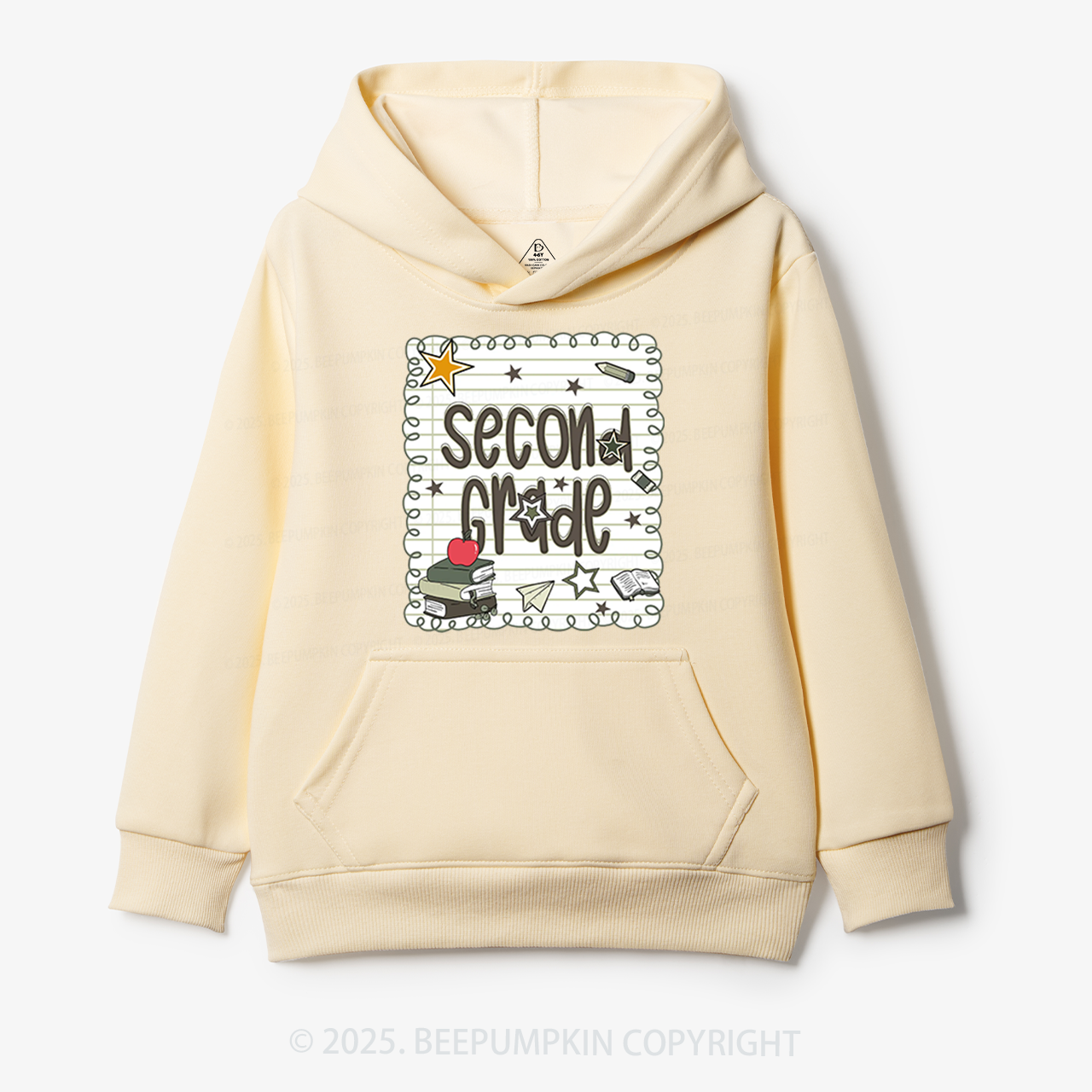 Personalized Starry School Days Kid's Hoodies Beepumpkin