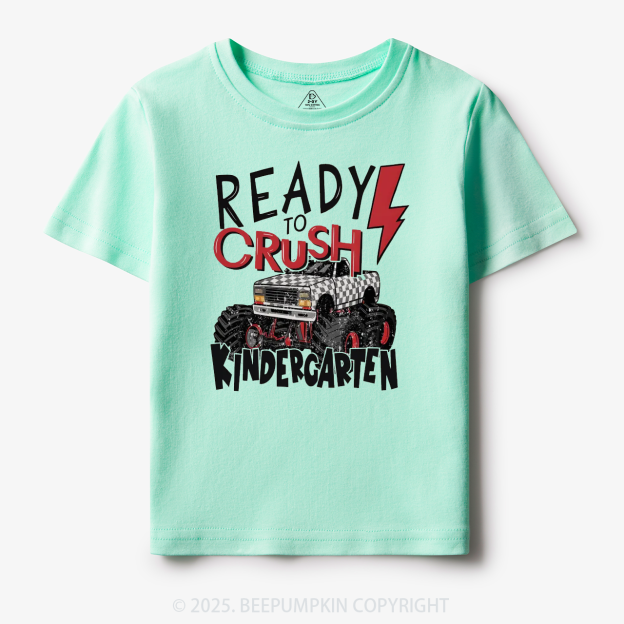 Personalized Ready To Crush Grade Toddler&Kid's Tees Beepumpkin