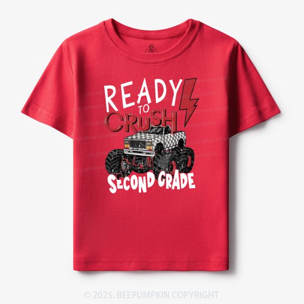 Personalized Ready To Crush Grade Toddler&Kid's Tees Beepumpkin
