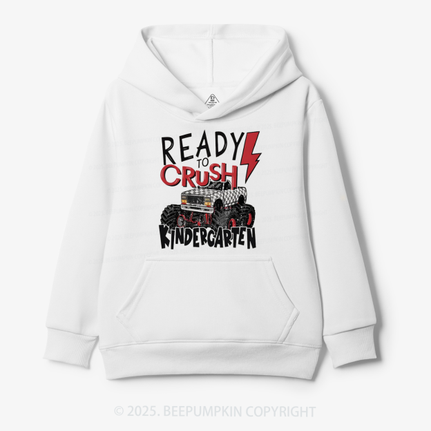 Personalized Ready To Crush Grade Kid's Hoodies Beepumpkin