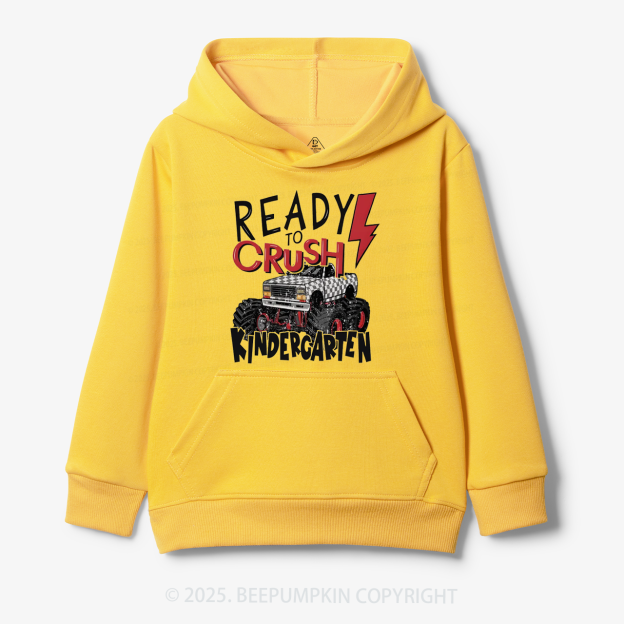 Personalized Ready To Crush Grade Kid's Hoodies Beepumpkin