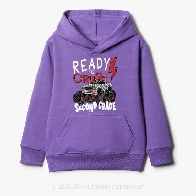 Personalized Ready To Crush Grade Kid's Hoodies Beepumpkin