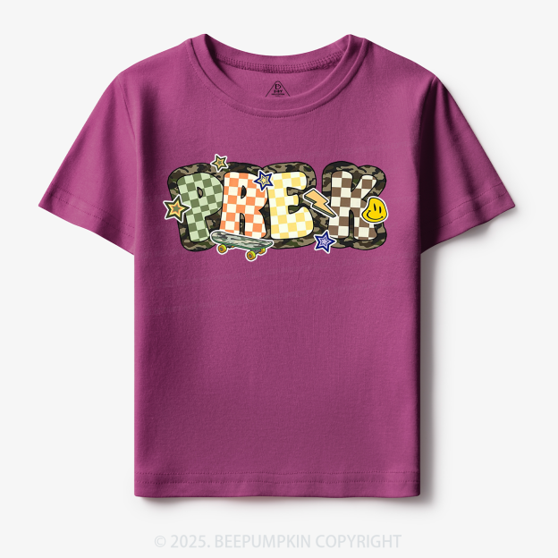 Personalized School Boy Sublimation File Toddler&Kid's Tees Beepumpkin