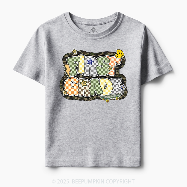 Personalized School Boy Sublimation File Toddler&Kid's Tees Beepumpkin