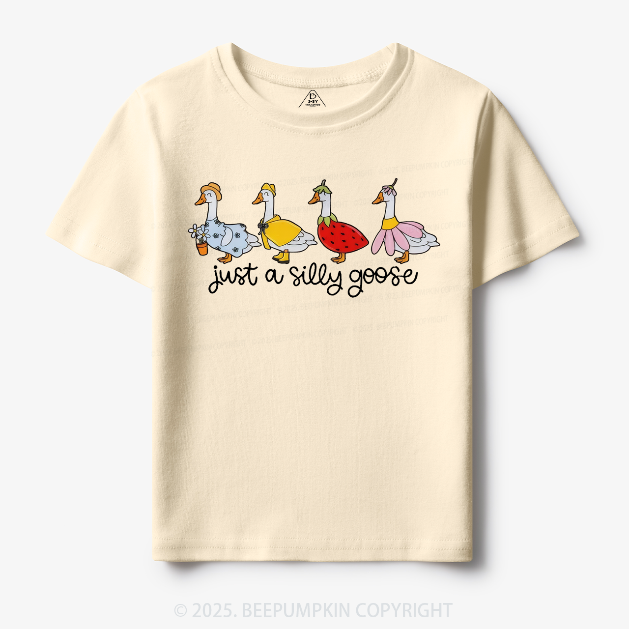 Just A Silly Goose Toddler&Kid's Tees Beepumpkin