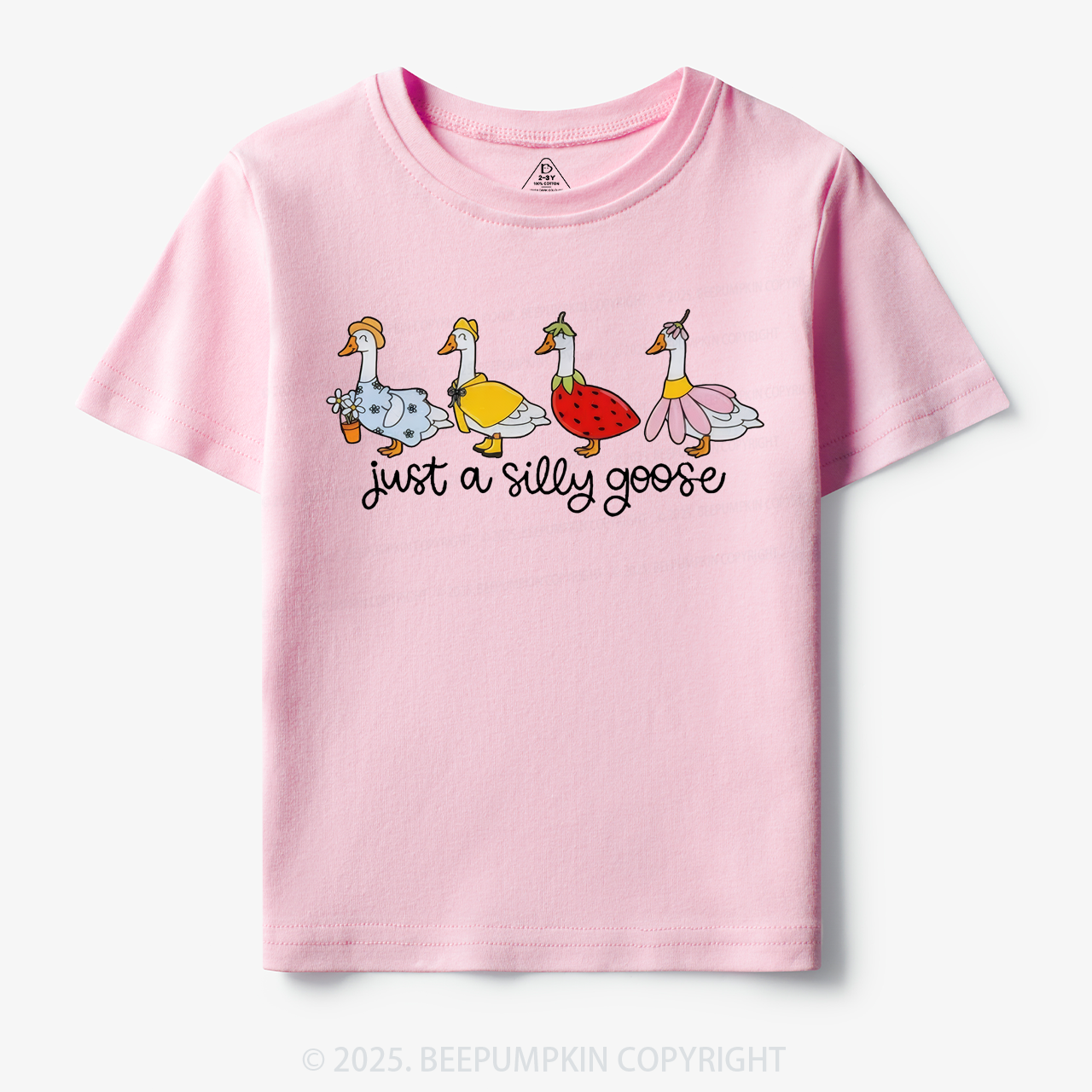 Just A Silly Goose Toddler&Kid's Tees Beepumpkin