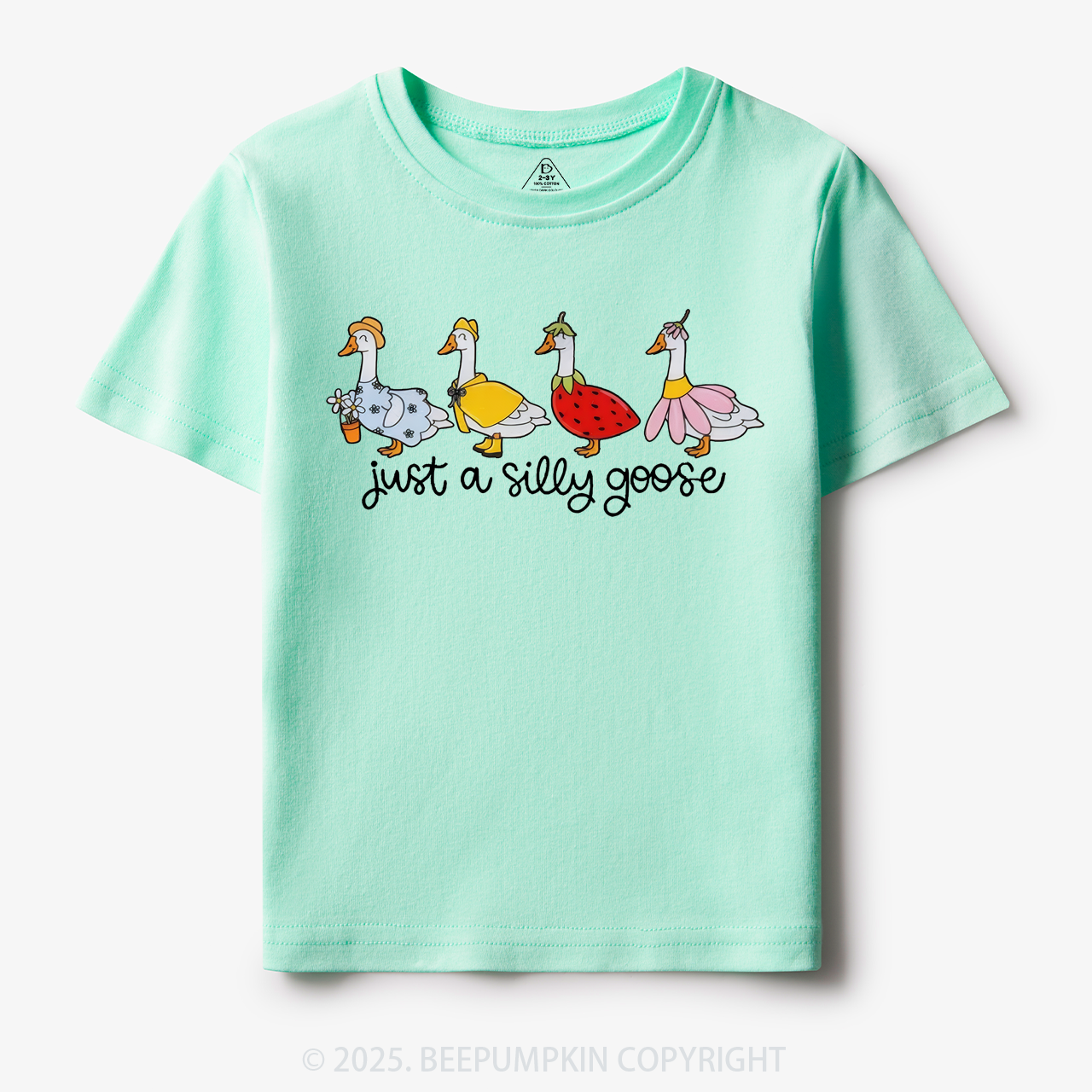 Just A Silly Goose Toddler&Kid's Tees Beepumpkin