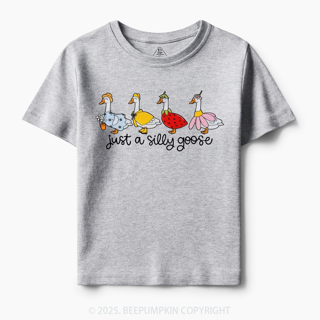 Just A Silly Goose Toddler&Kid's Tees Beepumpkin