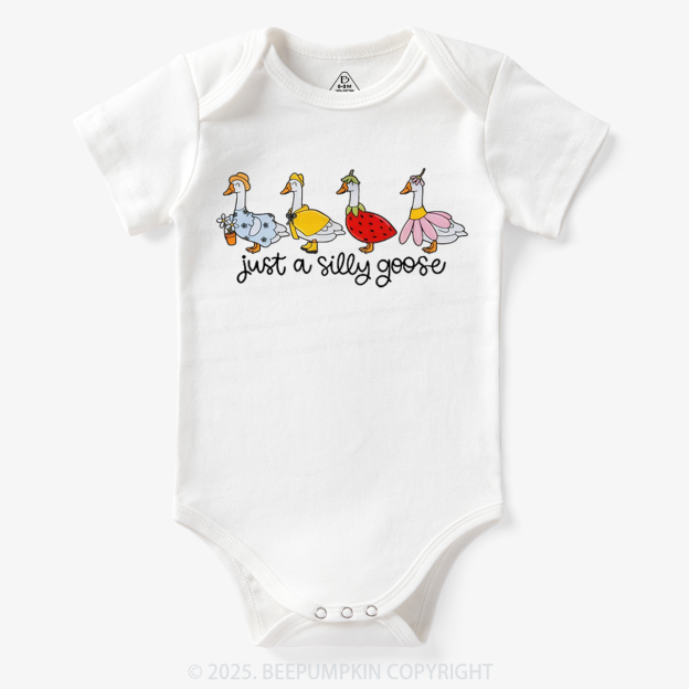 Just A Silly Goose Bodysuit Beepumpkin 7